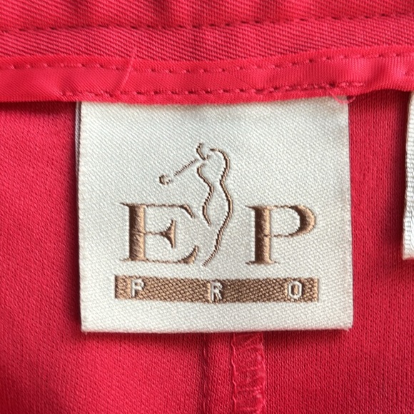 EV PRO™️ Size 4 'THE SAVOY' Hot Pink Side Zip Golf Skort - Picture 8 of 15